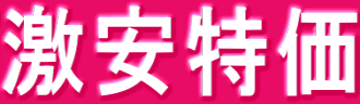 激安特価