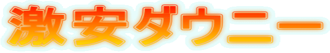 激安ダウニー