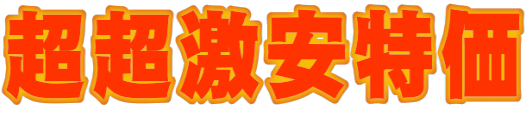 超超激安特価